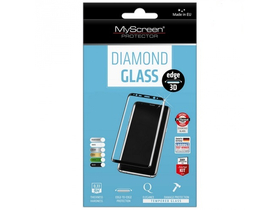 Myscreen DIAMOND GLASS edge 3D kaljeno staklo za Apple iPhone X 5,8", full cover, crno