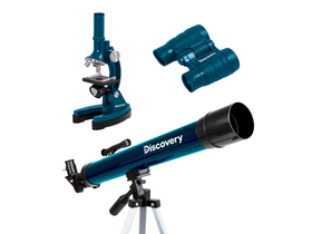 Discovery-Teleskop + Mikroskop + Fernglas-Set