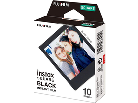 Fujifilm Instax Square film, crni, 10 kom