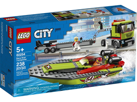 LEGO® City Great Vehicles 60254 Přeprava závodního člunu