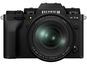 Fujifilm X-T4 fotoaparat kit (16-80mm F4 R OIS WR objektiv), crni