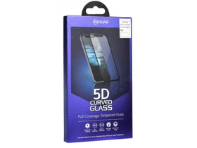 Roar 5D full glue, ukrivljeno kaljeno steklo za Apple iPhone XS Max (6,5"), belo