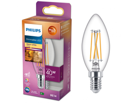 Philips WarmGlow DIM E14 LED žarulja, 4,5W, 470lm, CRI90, 2700-2200K,  topla bijela