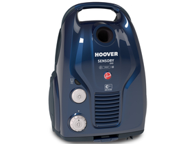 Hoover 39001558 Staubsauger mit Staubbeutel, blau