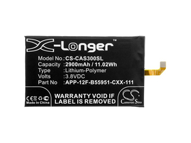 Cameron Sino 2900 mAh LI-Polymer baterija za CAT S30, (Potreban je stručno znanje za ugradnju!)