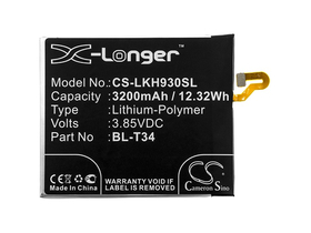 Cameron Sino 3200 mAh LI-Polymer baterija za LG V30 (H930), (Potreban je stručno znanje za ugradnju!)