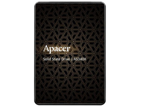 Apacer SSD 480GB - AP480GAS340XC-1 Panther (AS340X Series, SATA3, 550 MB/s, 520 MB/s)
