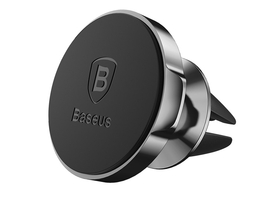 Baseus SUER-A01 Small Ears magnetni, ventilirani držač u automobilu, crni