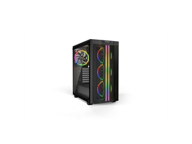 Be Quiet! BGW43 PC skrinka  - Pure Base 500 FX Black (ATX, RGB, bočný panel z tvrdeného skla, čierny)