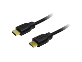 LogiLink HDMI Kabel 1.4, 2x HDMI muški, crni, 2m