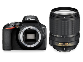 Komplet fotoaparata Nikon D3500 DSLR (18-140 mm VR objektiv), črna