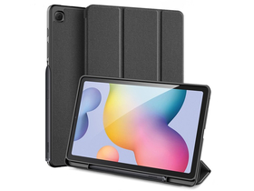 Dux Ducis Domo preklopna korica za Samsung Galaxy Tab S6 Lite 10.4 WIFI (SM-P610), crna, texti