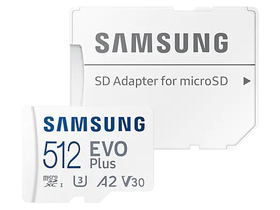 Samsung EVOPlus Blue microSDXC memóriakártya, 512GB