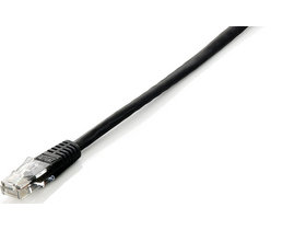 Equip 625456 UTP Patch Kabel, CAT6, 10m, schwarz
