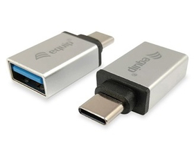 Equip 133473 USB-C/USB-A átalakító, apa/anya, ezüst