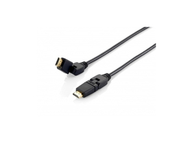 Equip HDMI 1.4 kabel m/m, pozlaćen, okretljivi krajevi , 2m