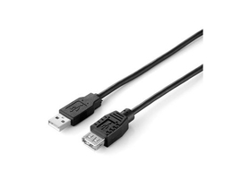 Equip USB 2.0 A-A predlžovací kábel, samec/samica,dvojito tienený, 1,8m