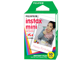 Fujifilm Colorfilm Instax Mini Glossy film, lemonade, 10 db