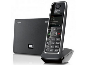  C530IP Gigaset VoIP a bezdrátové ( DECT ) telefon, černá