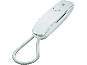 Gigaset DA210, šnúrový (kefe) telefón, biely