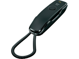 Gigaset DA210 kabelové ( kartáč ) telefon, černá
