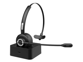 Bluetooth slušalke MEE Audio Clearspeak H6D z mikrofonom in postajo