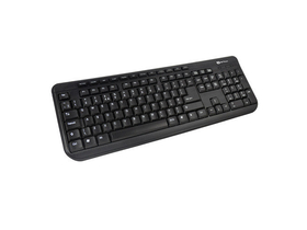 Клавиатура Serioux SRXK-9400MM, USB, черна, Международно оформление