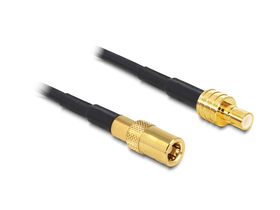 Delock 88732 antena kabel, SMB Plug/SMB Jack RG-174, 0.5 m