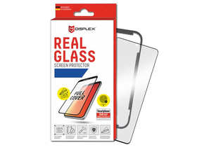 Displex 3D full lepilo, ukrivljeno kaljeno steklo za Apple iPhone 12 Pro Max, črno