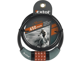 Extol Premium lokot za bicikl sa šifrom, 10×650mm, (8857822)