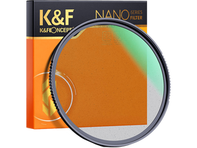 K&F Concept 62MM Nano-X Black Mist Mehčalni filter 1/2, odporen na praske