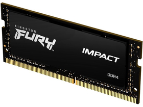 Kingston Fury Impact 16GB 2666MHz DDR-4 1Gx8 pamäť RAM pre notebook (KF426S15IB1/16)