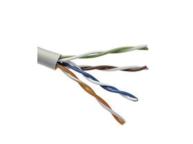 Legrand Cat5e kábel, netienený, U/UTP, 5m, svetlo ružový, meď, PVC, LinkeoC