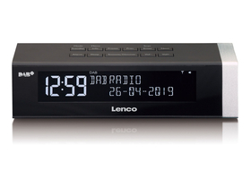 Lenco CR-630 DAB+ радио будилник, черен