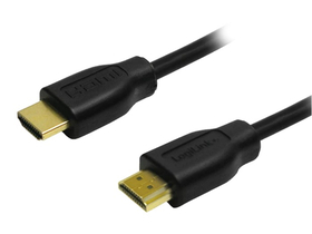 Logilink HDMI kabel 1.4, AM to AM, 4K/30Hz, 1m, crna