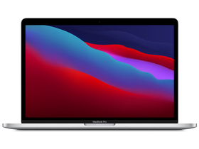 Apple MacBook Pro 13" Apple M1 čip 8jádrový CPU, 8jádrový GPU, 512GB, stříbrná