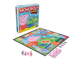 Hasbro Monopoly Junior: Društvena igra, Peppa praščić, na mađarskom jeziku