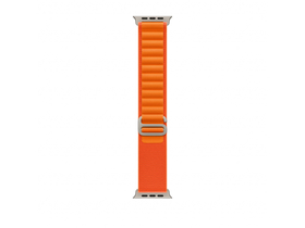 Apple Watch 49mm Band: Orange Alpine Loop - Medium (mqe03zm/a)