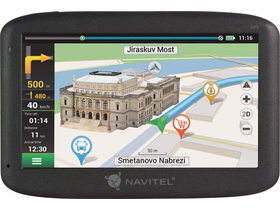 NAVITEL E500 GPS Navigáció + teljes Európa térkép (47 ország) élettartam frissítéssel, 8 GB memória, 5"  - [újszerű]