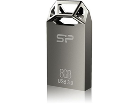 Silicon Power Jewel J50 USB 3.0 8GB USB-Stick, metallgrau (SP008GBUF3J50V1T)