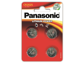 Panasonic CR-2025EL/4B litijske dugmaste baterije (4kom.)