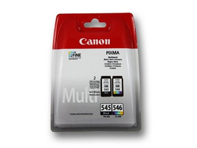 Canon PG-545/CL-546 tintapatron multipack Pixma MG2450, MG2550 nyomtatókhoz, fekete, színes, 2*180 oldal
