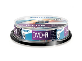 Philips DVD-R47CB*10  Cake-Box, 16x