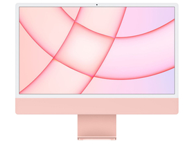 Apple iMac 24" počítač, Retina 4,5K, Apple M1 chip, 8-core CPU, 8-core GPU, 256GB, ružový
