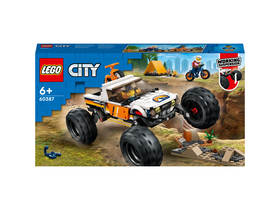LEGO® City 60387 Dobrodružstvá s terénnym autom 4 x 4 (5702017416427)