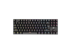White Shark GK-2106B/R-HU COMMANDOS mechanická gamer klávesnica, red switch, HUN, čierna