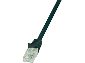 Logilink UTP Patch mrežni kabel, CAT5e, 5m, crni