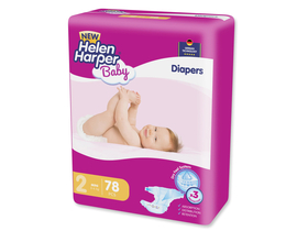 Helen Harper Baby pelenka, 2-es méret (mini), 3-6 kg, 3x78db