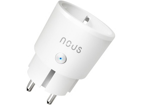NOUS 5907772033999 A8 WiFi pametna utičnica, 10A, mjerenje potrošnje energije, upravljanje glasom, Google Assistant/Amazon