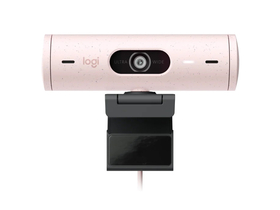 Logitech Brio 500 webová kamera, růžová